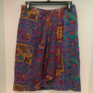 Vintage Carole Little Wraparound Skirt